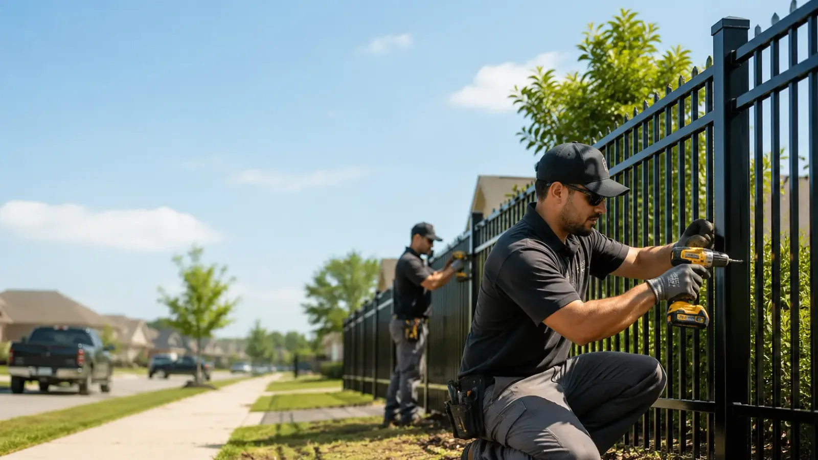 Metal Fence Installation in Great Meadows, NJ